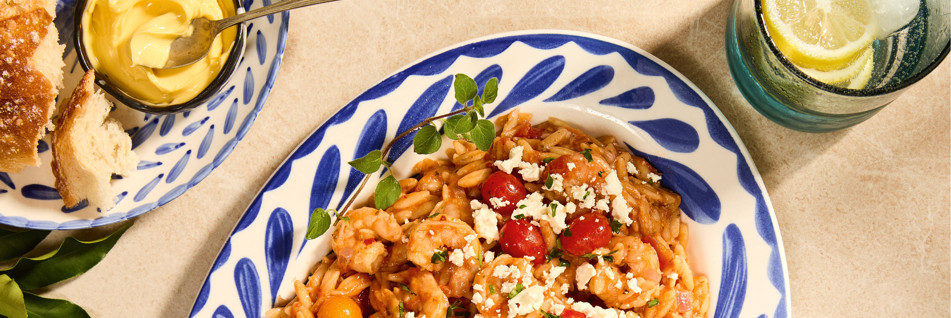 Prawn Orzo Pasta